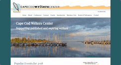 Desktop Screenshot of capecodwriterscenter.org
